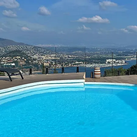 别墅 Casa Searock Piscine Et Vue *